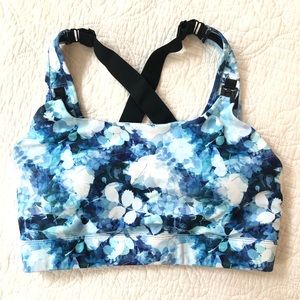 Nursing sports bra